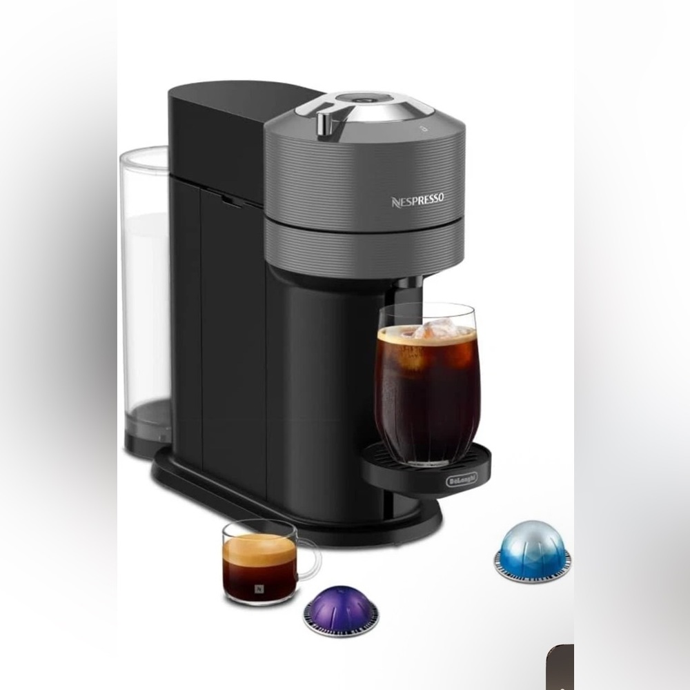 Nespresso Vertuo Next Coffee & Espresso Maker Machine - 1500 watts - Dark Grey
